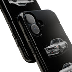 Silver Hakosuka Skyline Classic Sports Car Tough Phone Case for JDM Fans