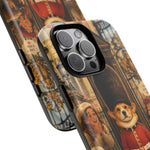 Corgi Royal Guard phone case | Cute British corgi soldier illustration
