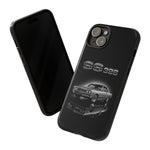 SS396 Malibu Black Glow Phone Case Trim Badge Black Car Art Gift