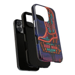 Neon Cowboy Boot phone case | High Noon Saloon design