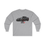 2012 C6 ZR1 Sports Car Illustration Long Sleeve Tee