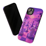 Pastel Chess Infinite Board Vaporwave Art Tough Phone Case