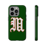Old English Miami M Logo Phone Case, Tough Protective Cover