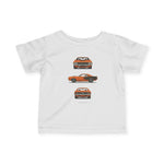 1970 Plymouth Cuda Baby Tee Toddler Shirt Classic Muscle Car Graphic Top