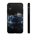Camaro ZL1 Phone Case, Blue Track Smoke Studio Cover