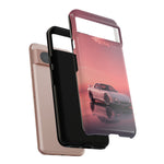 White FD RX-7 Blush Pink Sky Tough Case