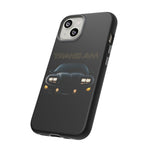 Dark 1998 Trans Am Front View Muscle Car Tough Phone Case Gift