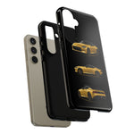 Gold Fairlady Z Classic Sports Car Tough Phone Case - 3 View