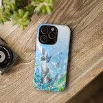 Copy of Silver Butterflies Tough Case | Blue Sky Water Droplets Phone Cover