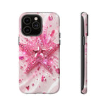 Pink Glitter Star Tough Case | Sparkle Phone Case