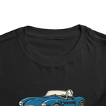 Cobra 289 Toddler T-Shirt – Vintage Blue Roadster Muscle Car Tee