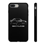 R32 Skyline Car Illustration JDM phone case | Tough Cover