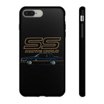 Monte Carlo SS Phone Case Black Gold Muscle Car Cover Gift Art