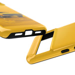 Golden Yellow Charger Phone Case, 68 Classic Muscle Car Tough Cover