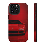 Red NSX Phone Case, 90s JDM Supercar Legend Tough Cover, Mens Gift