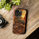 Land Cruiser FJ40 Classic 4x4 Red Rock Canyon Art Tough Phone Case