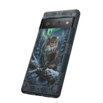 Norwegian Forest Cat Nordic Art Tough Phone Case