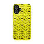 Acid Smiley Repeat Pattern Art Tough Phone Case