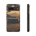 C4 ZR1 Corvette Phone Case, Black Misty Mountain Pass Cover