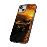 1974 Trans Am 455 Muscle Car Art Sunset phone case
