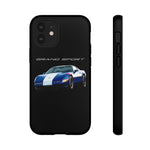 1996 C4 Grand Sport Phone Case | Blue White Sports Car Design