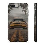 Camaro Z28 Phone Case, Gold 77 Foggy Country Road Cover
