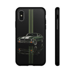 Nova SS Phone Case, Green 396 Muscle Car Stripe Studio Cover