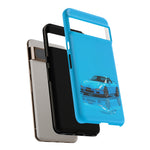 RX-7 Cyan Studio Phone Case Studio Color Match Car Art