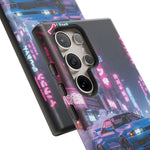 Skyline GT-R Tokyo Rain JDM Night Art Tough Phone Case