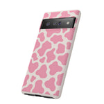 Pink Cowprint  Art Tough Phone Case