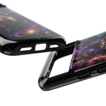 Cosmic Wolf Phone Case, Galaxy Nebula Portrait Tough Cover, Gift