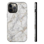 White Marble Pattern Phone Case | Tough Cover