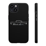 1957 Bel Air Line Art Chrome Script Tough Phone Case Cover Gift