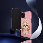 Shih Tzu Princess Kawaii Chibi Puppy Pet Dog Art Tough Phone Case