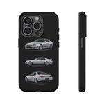 Silver Prelude Sports Coupe Tough Phone Case for JDM Fans