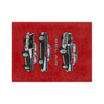 1957 Chevy Bel Air Hardtop Classic Car Blanket | Velveteen Microfiber