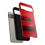 Red Miata Phone Case, NA MX5 90s JDM Roadster Tough Cover