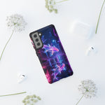 Neon Koi Reflection Vaporwave phone case | Tough Cover