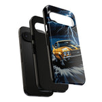 Yellow Chevelle SS Lightning Tough Phone Case Cover Gift Art