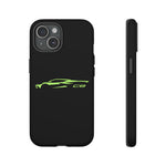 Lime Green C8 Corvette Phone Case for Chevy Fans, Tough Protective Cover