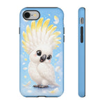 Cockatoo Kawaii White Crest Art Tough Phone Case