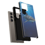 Tiger Shark Phone Case, Dappled Blue Water Tough Cover