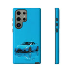 RX-7 Cyan Studio Phone Case Studio Color Match Car Art