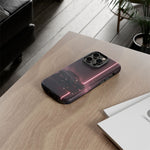FC RX-7 Pink Neon Fog Column Tough Case