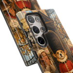Corgi Royal Guard phone case | Cute British corgi soldier illustration