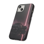 FC RX-7 Pink Neon Fog Column Tough Case