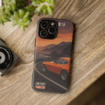 Datsun 240Z Classic JDM Sports Car Sunset Art Tough Phone Case