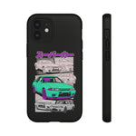 R32 Skyline GT-R Manga Style JDM Tough Phone Case Cover Gift