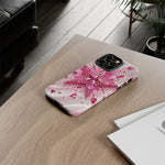 Pink Glitter Star Tough Case | Sparkle Phone Case