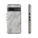 White Marble Pattern Phone Case | Tough Cover